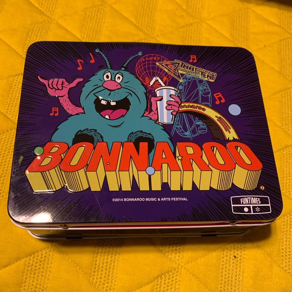 Bonnaroo 2014 Tin Lunchbox *NEW*